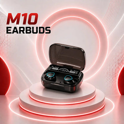 ElixPods M10 Wireless Earbuds with LED Power Display, Deep Bass Stereo Sound and Long Battery Life My Store